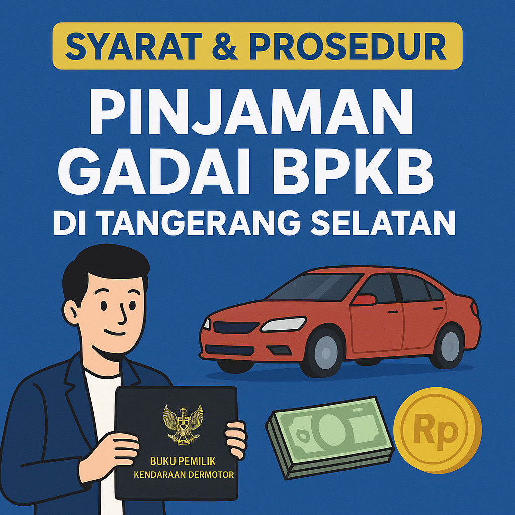 Proses Online Pinjaman Dana Kredit Jaminan BPKB di Tangerang Selatan