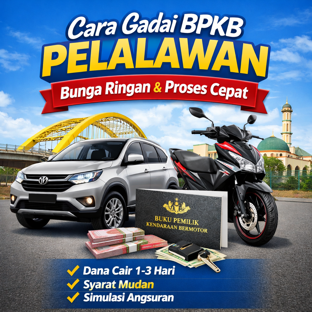 Cara Kredit Jaminan BPKB Pelalawan Resmi dan Aman