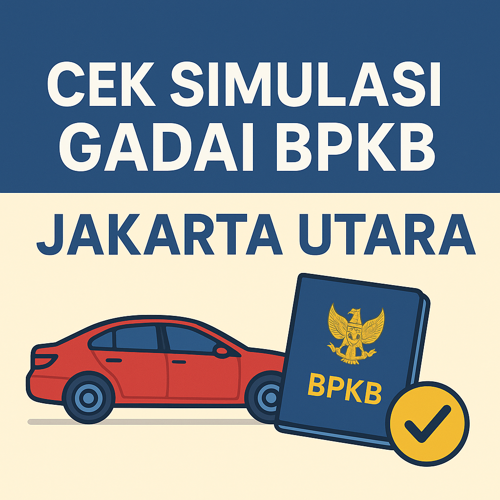 Cara Menentukan Simulasi Pinjaman Dana Jaminan BPKB Terbaik di Jakarta Utara