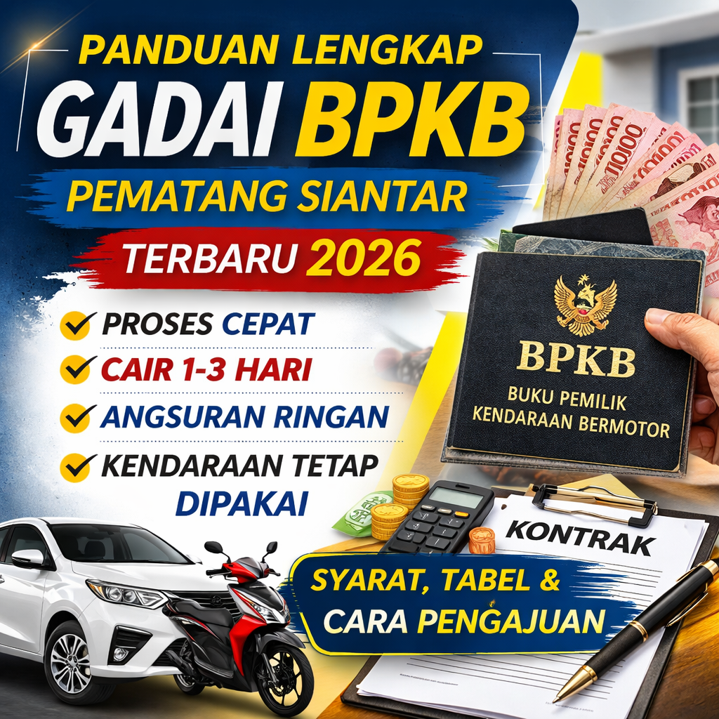 Simulasi Kredit Jaminan BPKB Pematang Siantar Lengkap dan Mudah Dipahami