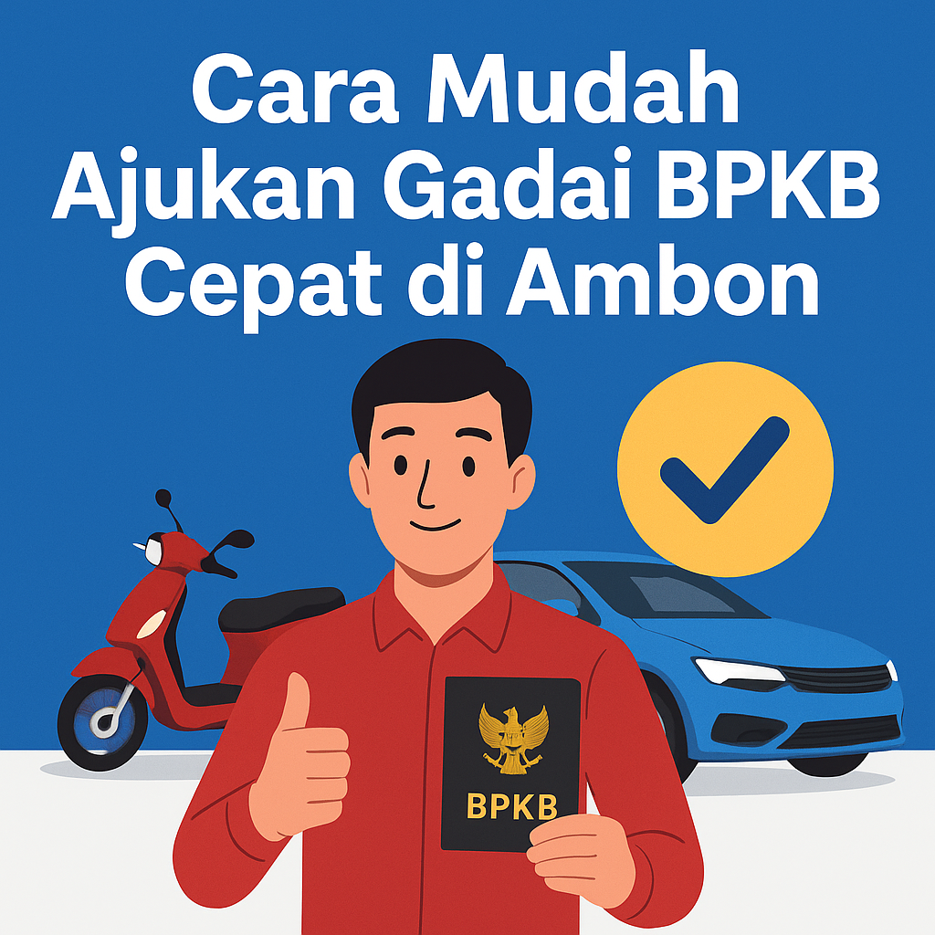 Kredit Jaminan BPKB Cepat di Ambon, Proses Simple & Terpercaya