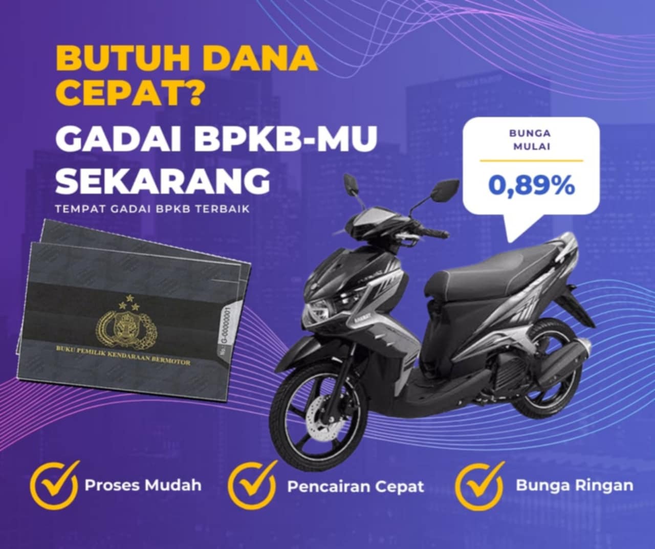 Kredit Jaminan Bpkb Motor Yamaha Xeon Gtfi Dapat Dana Berapa? Seperti Ini Simulasinya