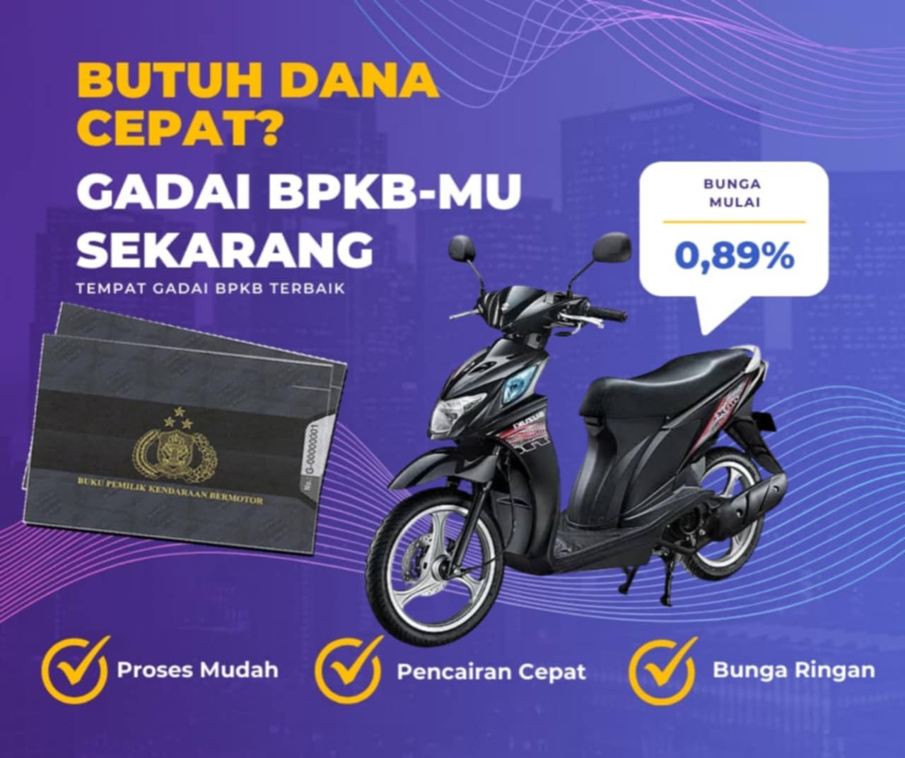 Kredit Jaminan Bpkb Motor Suzuki Nex 110 Dapat Dana Berapa? Seperti Ini Simulasinya
