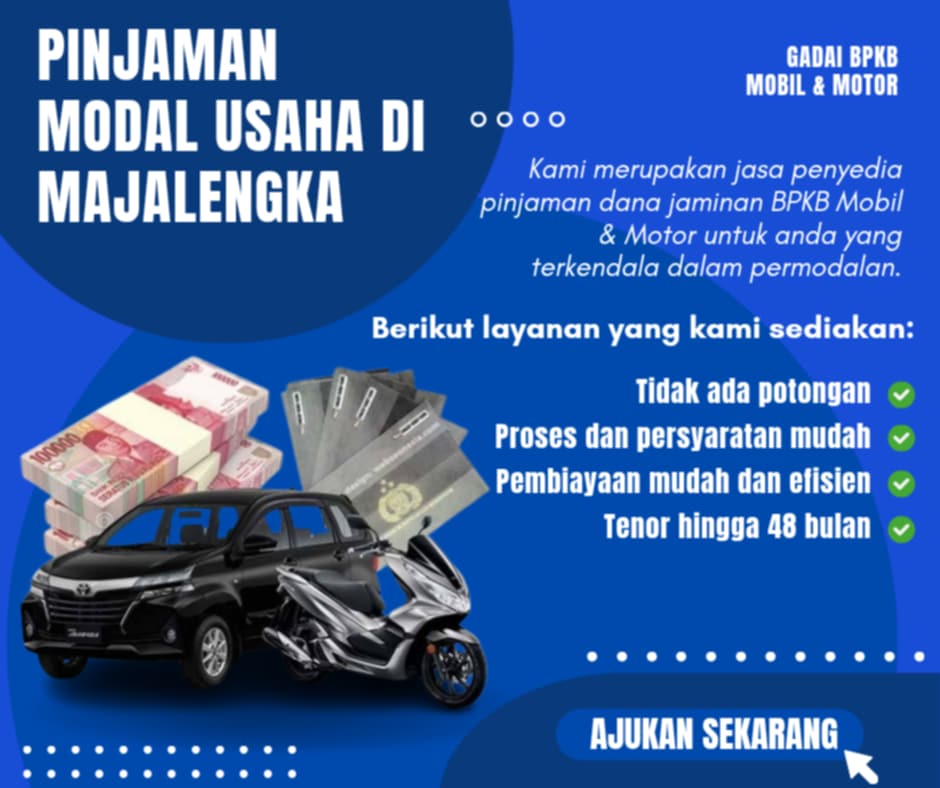 Pusat Kredit Jaminan Bpkb Di Majalengka