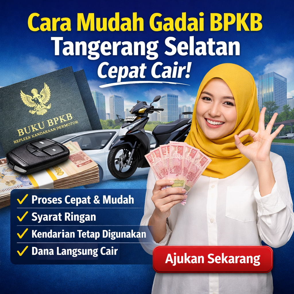 Rahasia Kredit Jaminan BPKB Tangerang Selatan Agar Cepat Disetujui