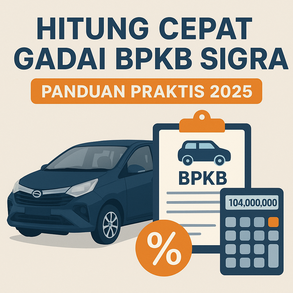 Hitung Cepat Kredit Jaminan BPKB Sigra Dapatkan Dana Tunai dalam Sekejap