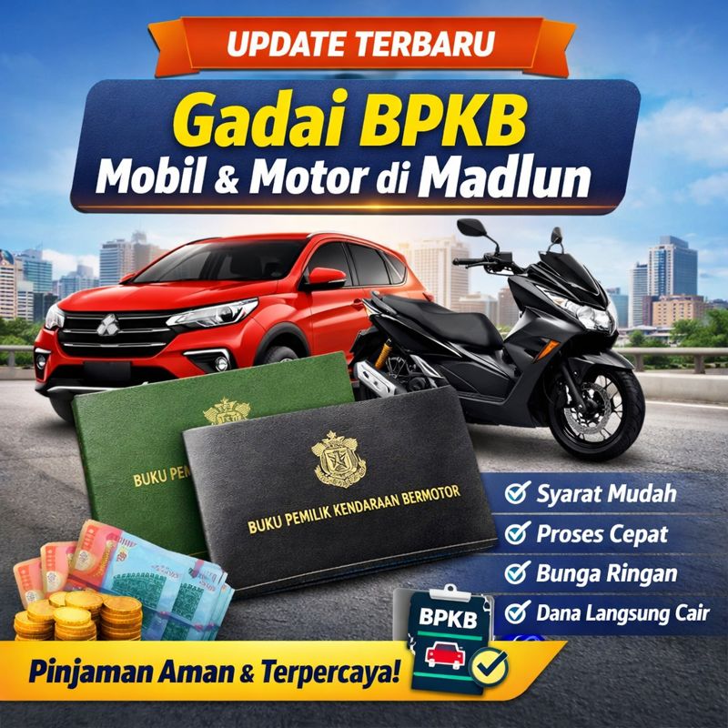 Info Terbaru Kredit Jaminan BPKB Madiun dengan Proses Cepat