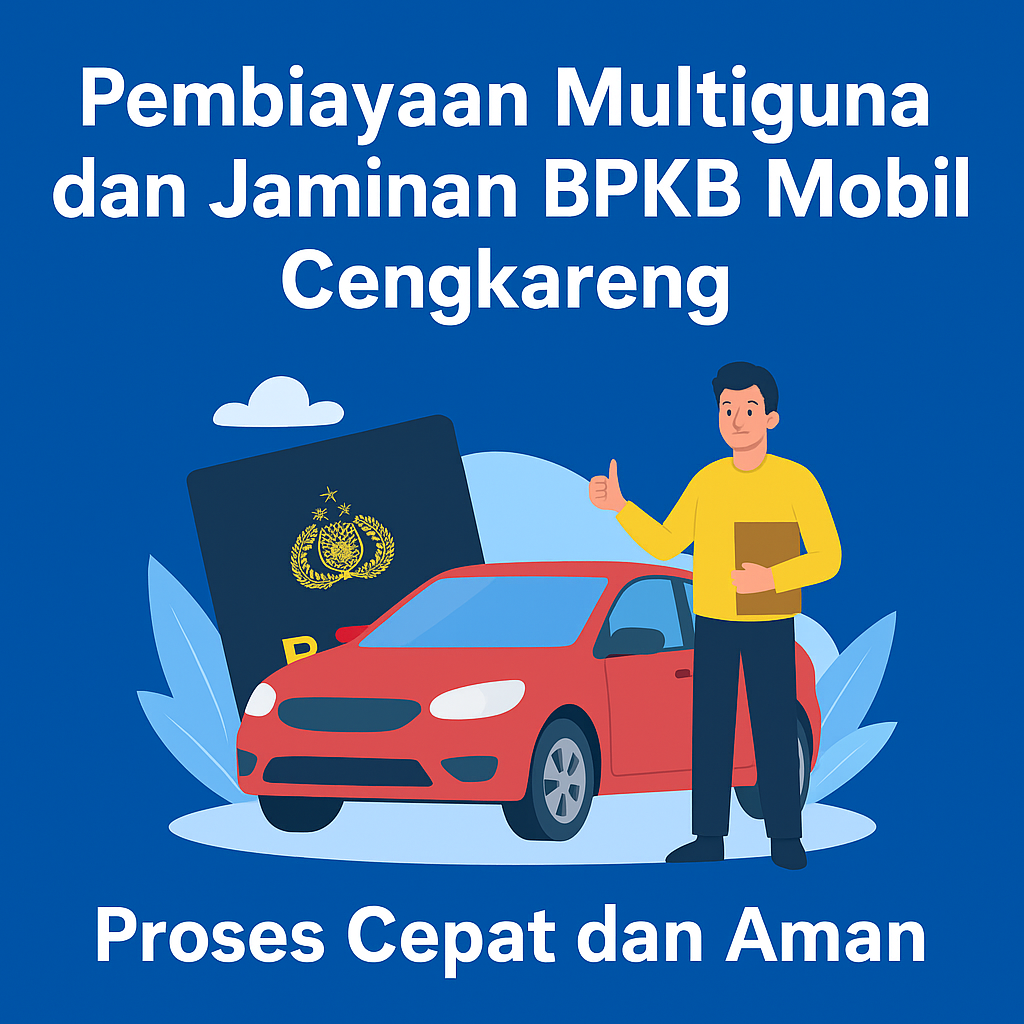 Pembiayaan Multiguna Terbaik di Cengkareng Cair Cepat dengan Kredit Jaminan BPKB Mobil