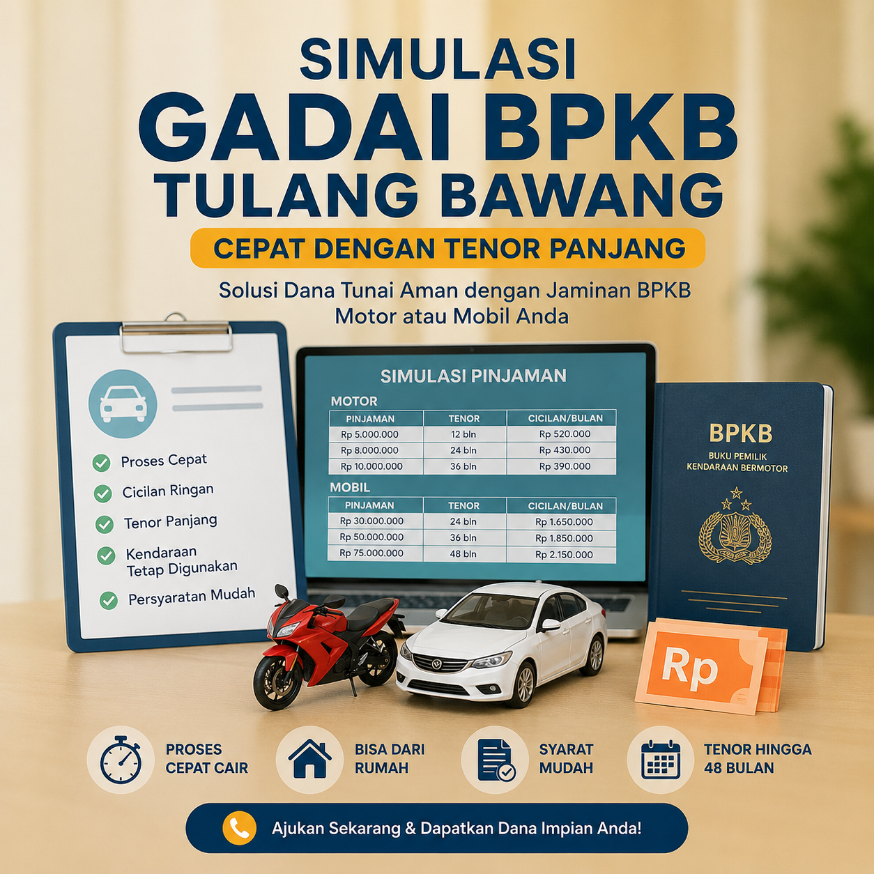 Panduan Simulasi Kredit Jaminan BPKB Tulang Bawang Cepat untuk Pemula