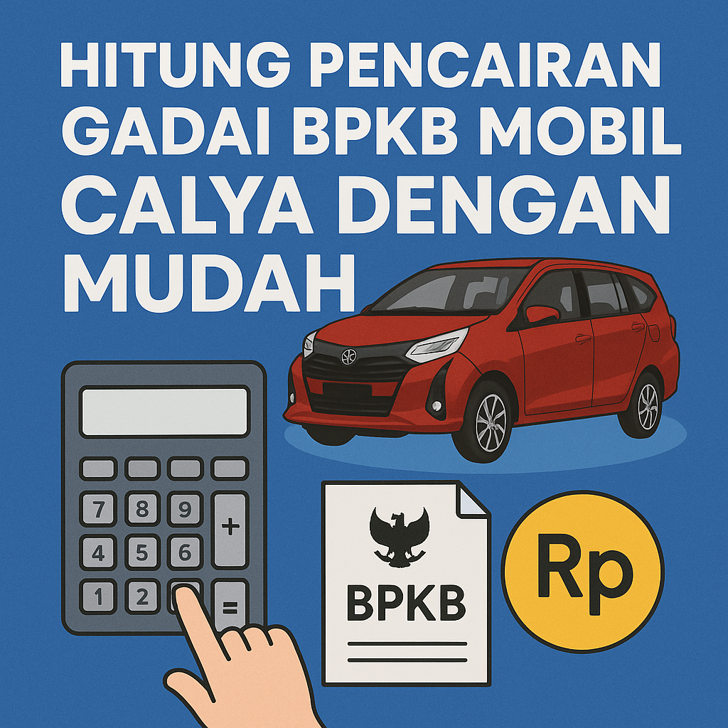 Cara Hitung Pencairan Kredit Jaminan BPKB Mobil Calya
