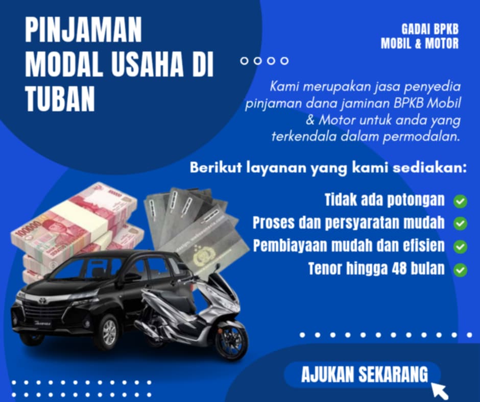 Pusat Kredit Jaminan Bpkb Di Tuban