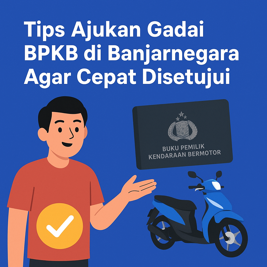 Mau Kredit Jaminan BPKB di Banjarnegara? Ikuti Tips Ini Biar Cepat Disetujui