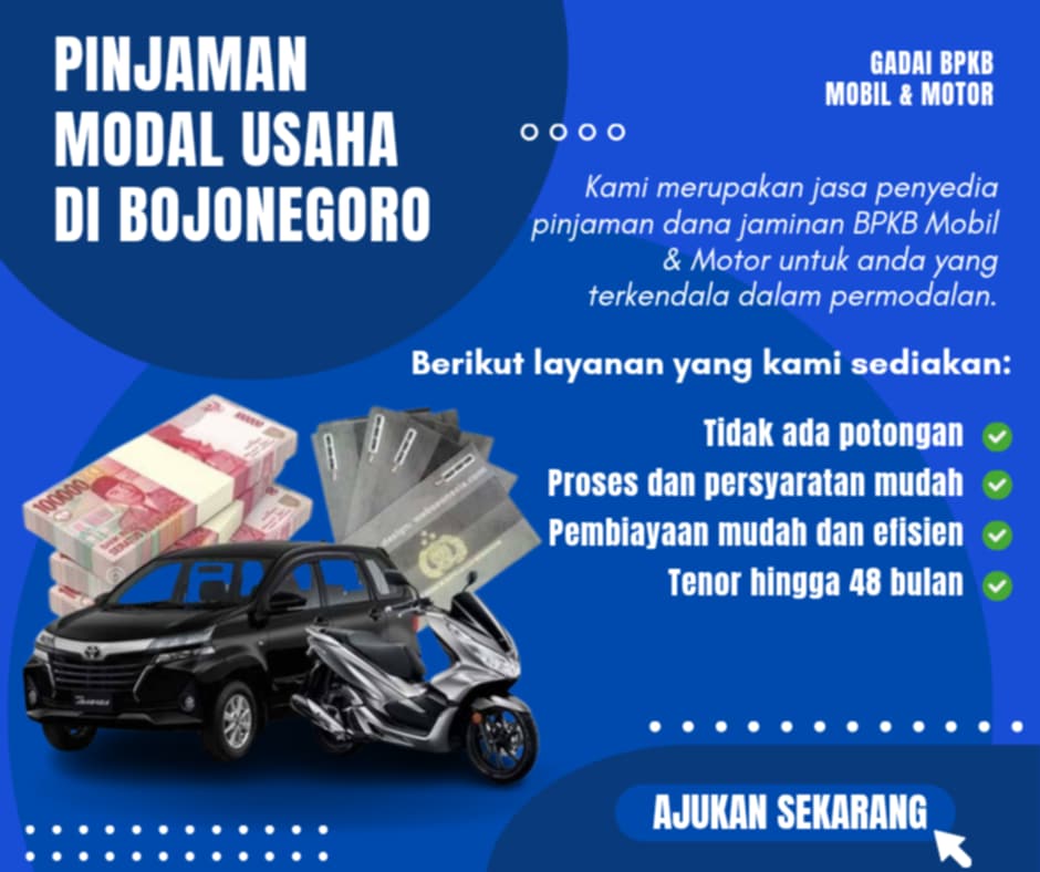 Pusat Kredit Jaminan BPKB Di Bojonegoro