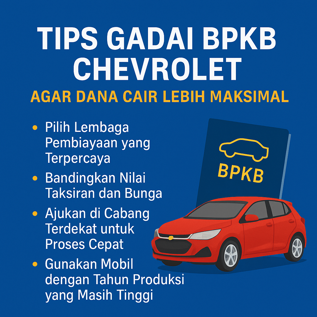 Cara Kredit Jaminan BPKB Mobil Chevrolet dengan Aman