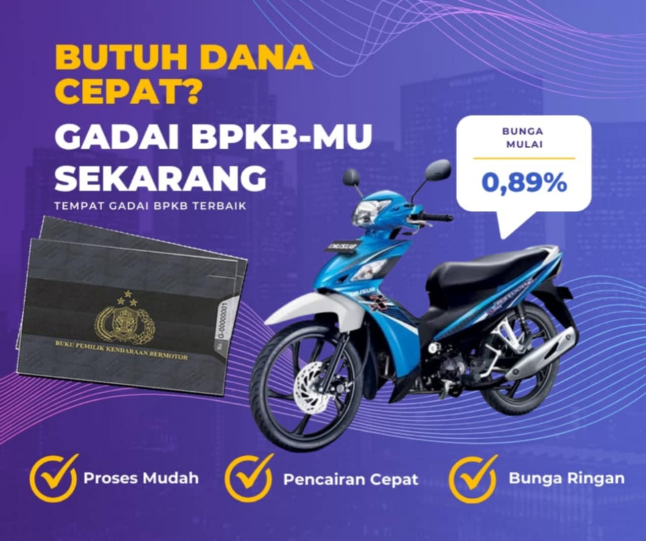 Kredit Jaminan Bpkb Motor Suzuki Shooter Fi Rsw Dapat Dana Berapa? Seperti Ini Simulasinya