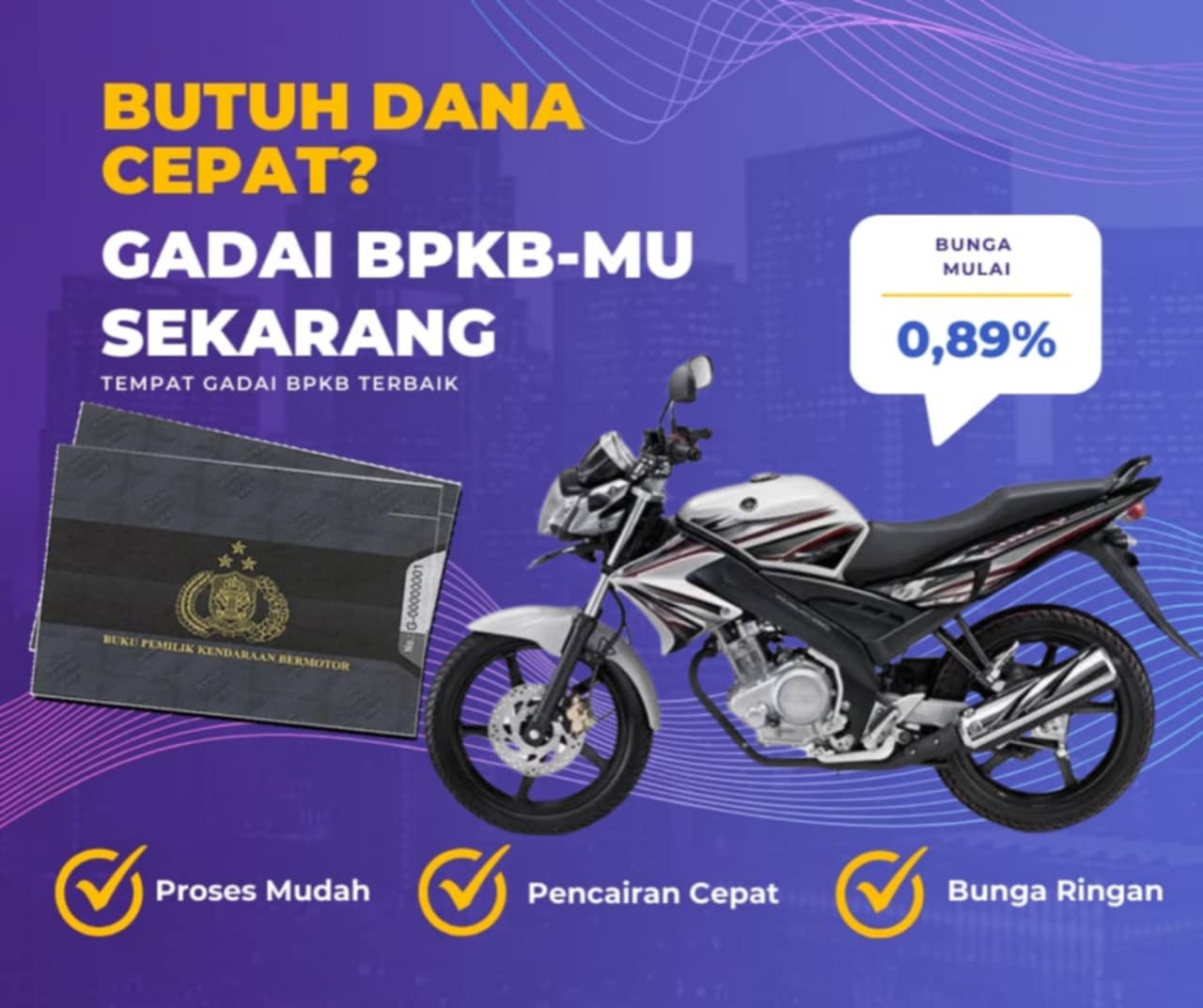 Kredit Jaminan Bpkb Motor Yamaha Vixion Se Dapat Dana Berapa? Seperti Ini Simulasinya
