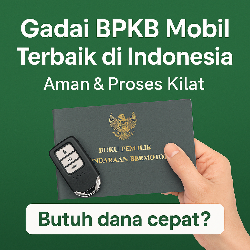 Kredit Jaminan BPKB Mobil Terbaik di Indonesia | Pilihan Terbaik untuk Anda