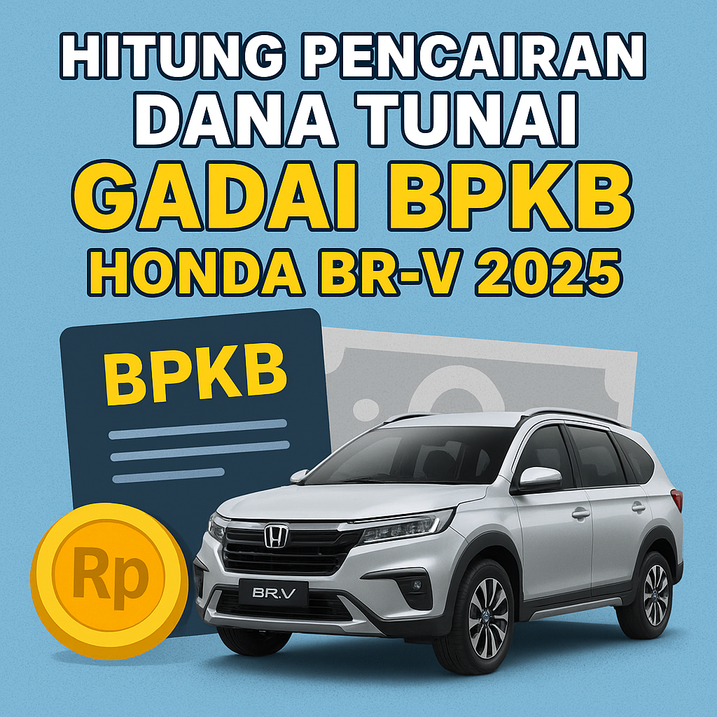 Panduan Lengkap Menghitung Pencairan Kredit Jaminan BPKB Mobil BR-V