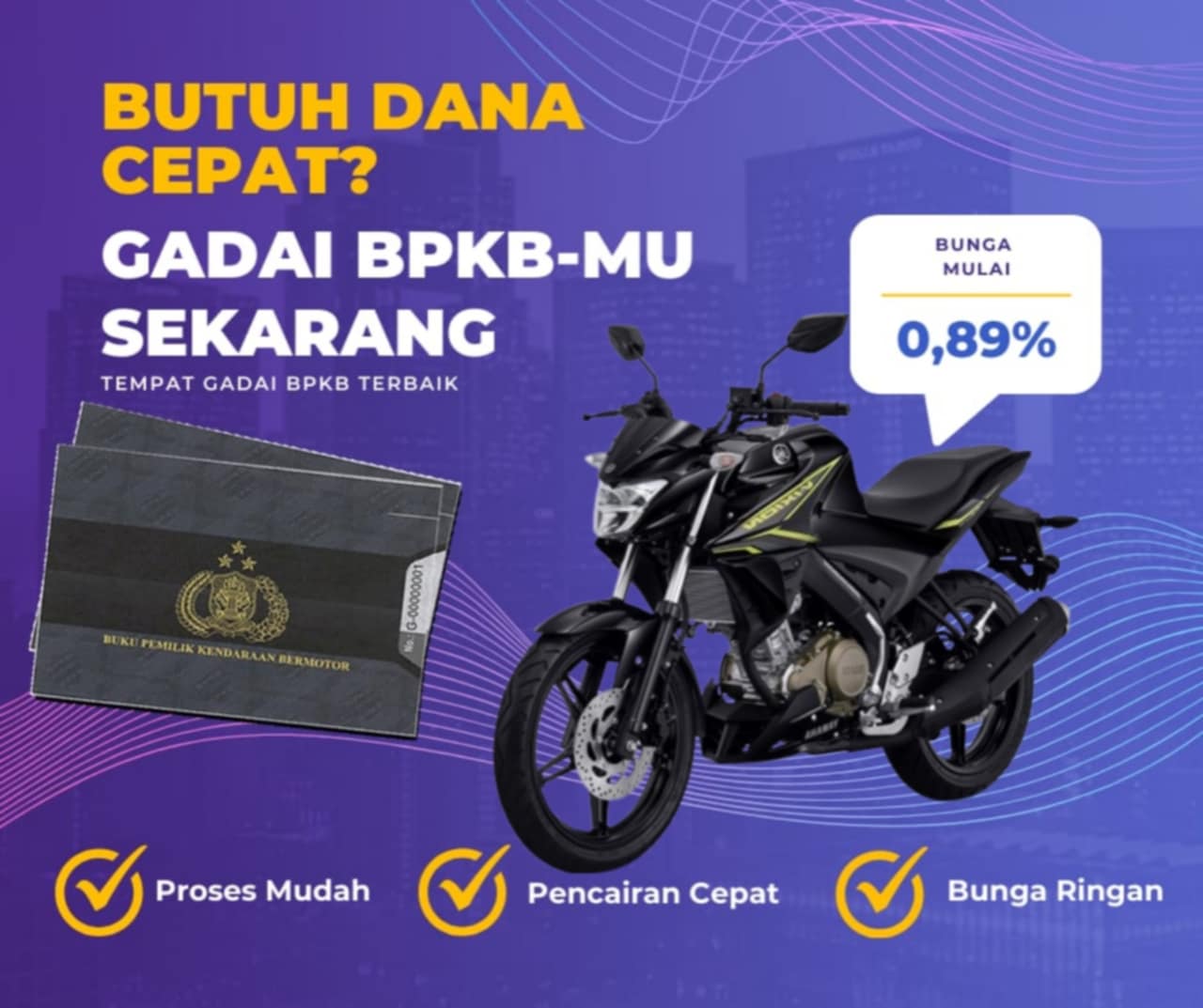 Kredit Jaminan Bpkb Motor Yamaha Newvixion SE Dapat Dana Berapa? Seperti Ini Simulasinya
