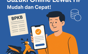 Kredit Jaminan BPKB Motor Suzuki Mudah dan Cepat Lewat HP