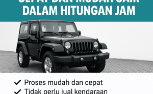 Solusi Dana Darurat 2025 | Kredit Jaminan BPKB Mobil Jeep Tanpa Ribet