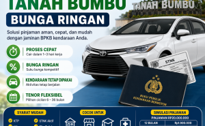 Cara Mudah Kredit Jaminan BPKB di Tanah Bumbu Bunga Ringan